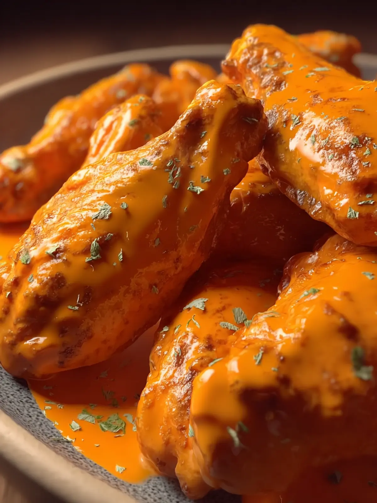 Creamy Buffalo Wings First Image