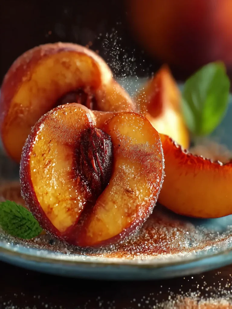 Cinnamon Sugar Baked Peaches: A Sweet Summer Delight! First Image