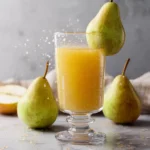Pear Juice Recipe With Apple & Ginger First Image