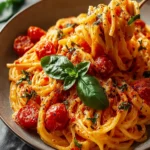 Creamy Tomato Garlic Pasta: Easy & Delicious Weeknight Dinner First Image