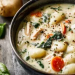 Chicken and Gnocchi Soup First Image