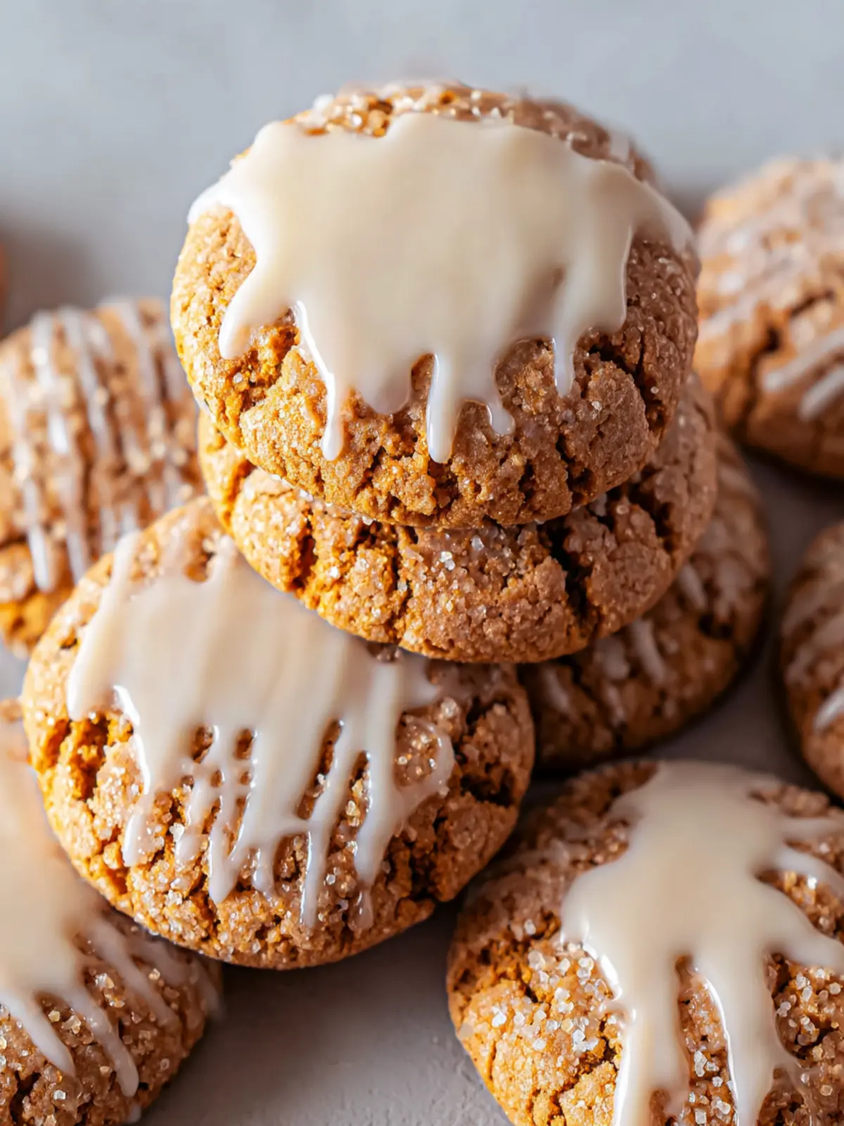 Irresistible Gingerbread Latte Cookies for Cozy Holidays First Image