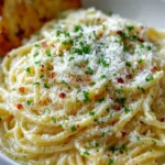 Easy One Pot Creamy Garlic Pasta: Quick Weeknight Dinner! First Image