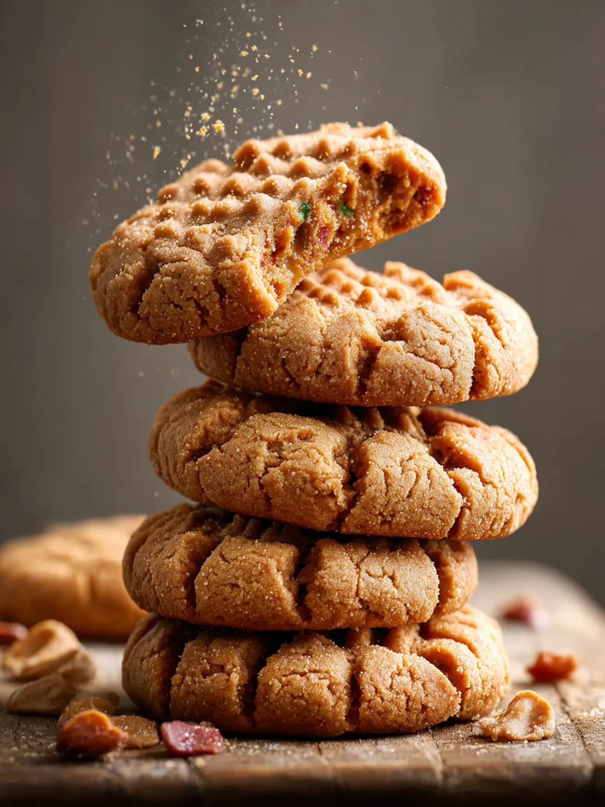 Flourless Peanut Butter Cookies First Image