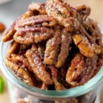 Easy Candied Pecans Recipe First Image