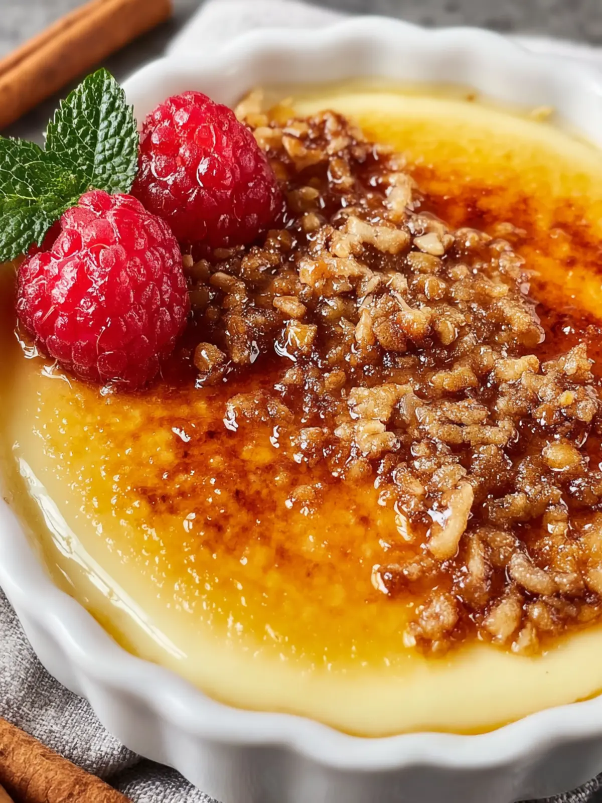 Irresistible Maple Pecan Crème Brûlée Recipe Delight First Image
