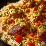 Best Smothered Chicken and Rice Recipe First Image
