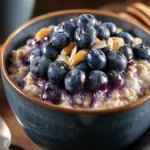 Blueberry Crockpot Oatmeal First Image