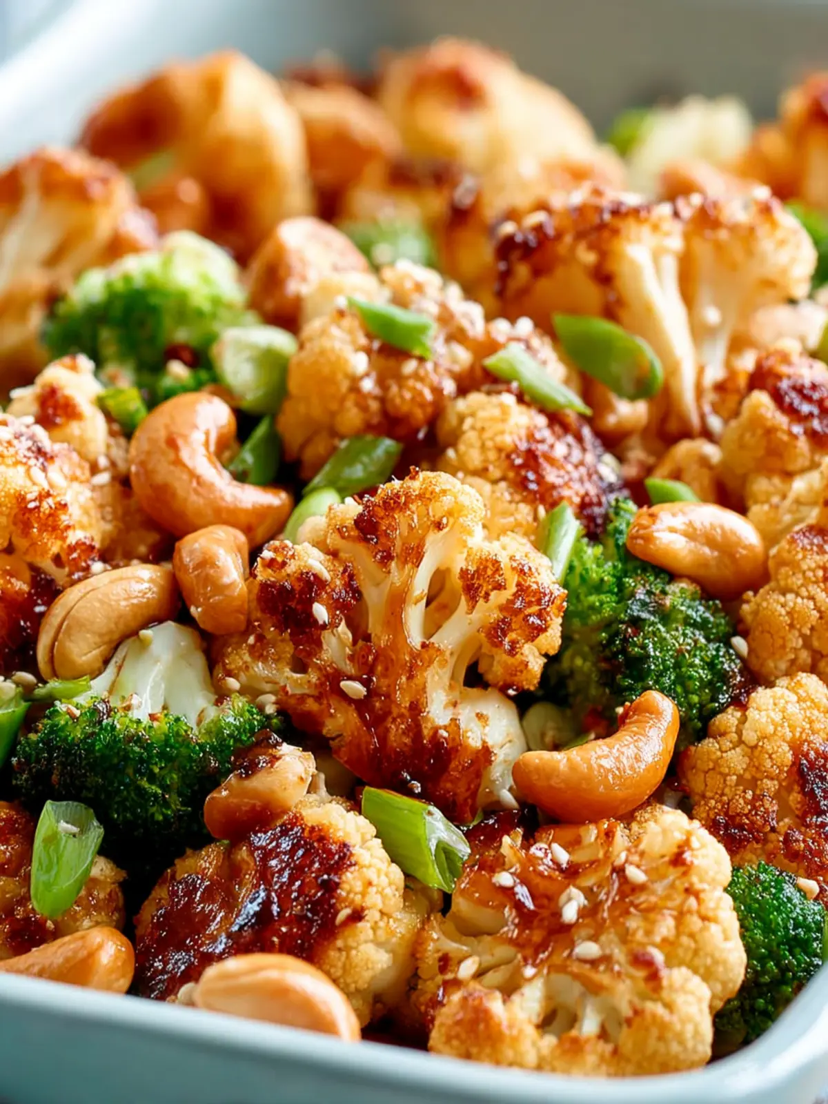 Asian Roasted Cauliflower and Cashews First Image