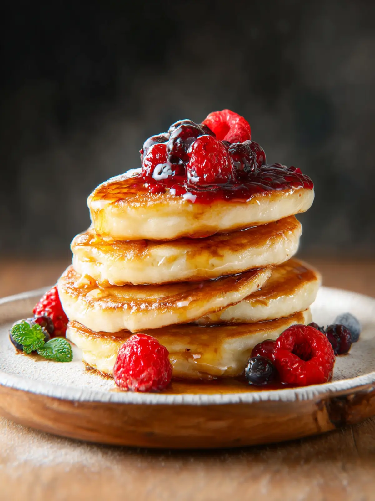 Cottage Cheese Pancakes First Image