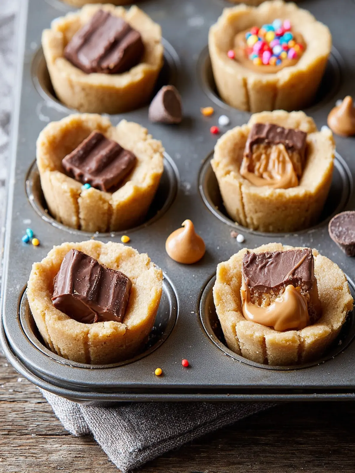 Peanut Butter Cookie Cups (Small Batch) First Image