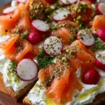 Labneh Platter with Smoked Salmon, Radishes & Za’atar First Image