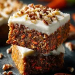 Decadent Carrot Cake Bars: Indulge in This Easy Recipe! First Image