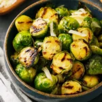Air Fryer Crispy Brussels Sprouts First Image