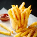 Air Fryer Crispy Frozen French Fries First Image