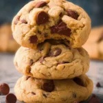 BEST No Egg Chocolate Chip Cookies (With Cream Cheese) First Image