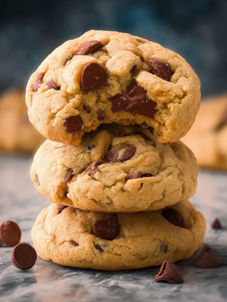 BEST No Egg Chocolate Chip Cookies (With Cream Cheese) First Image