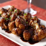 Balsamic Glazed Cauliflower Wings First Image