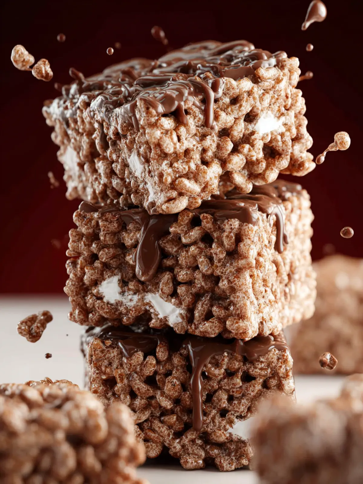 Best Chocolate Rice Krispies Treats First Image