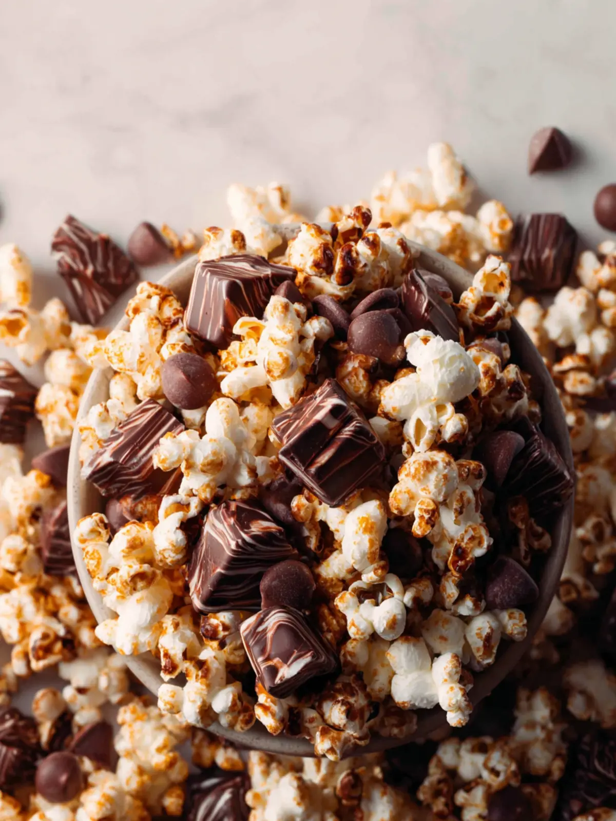 Chocolate Popcorn Recipe First Image