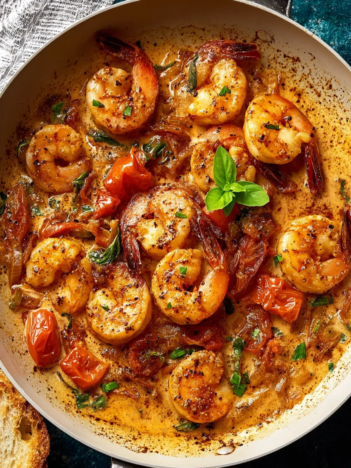 Creamy Tuscan Shrimp First Image