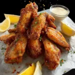 Crispy Lemon Pepper Wings First Image