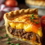Irresistible Cheeseburger Pie: A Comforting Delight First Image