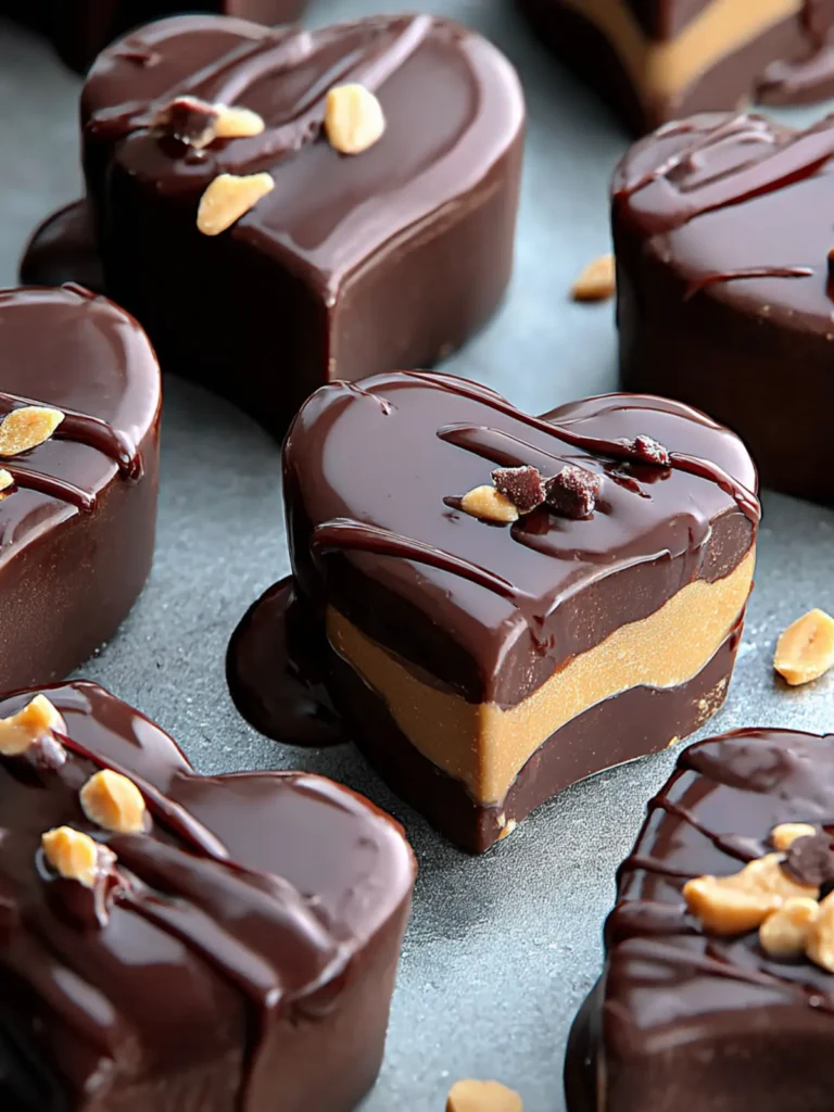 Irresistible Chocolate Peanut Butter Hearts Recipe to Love First Image