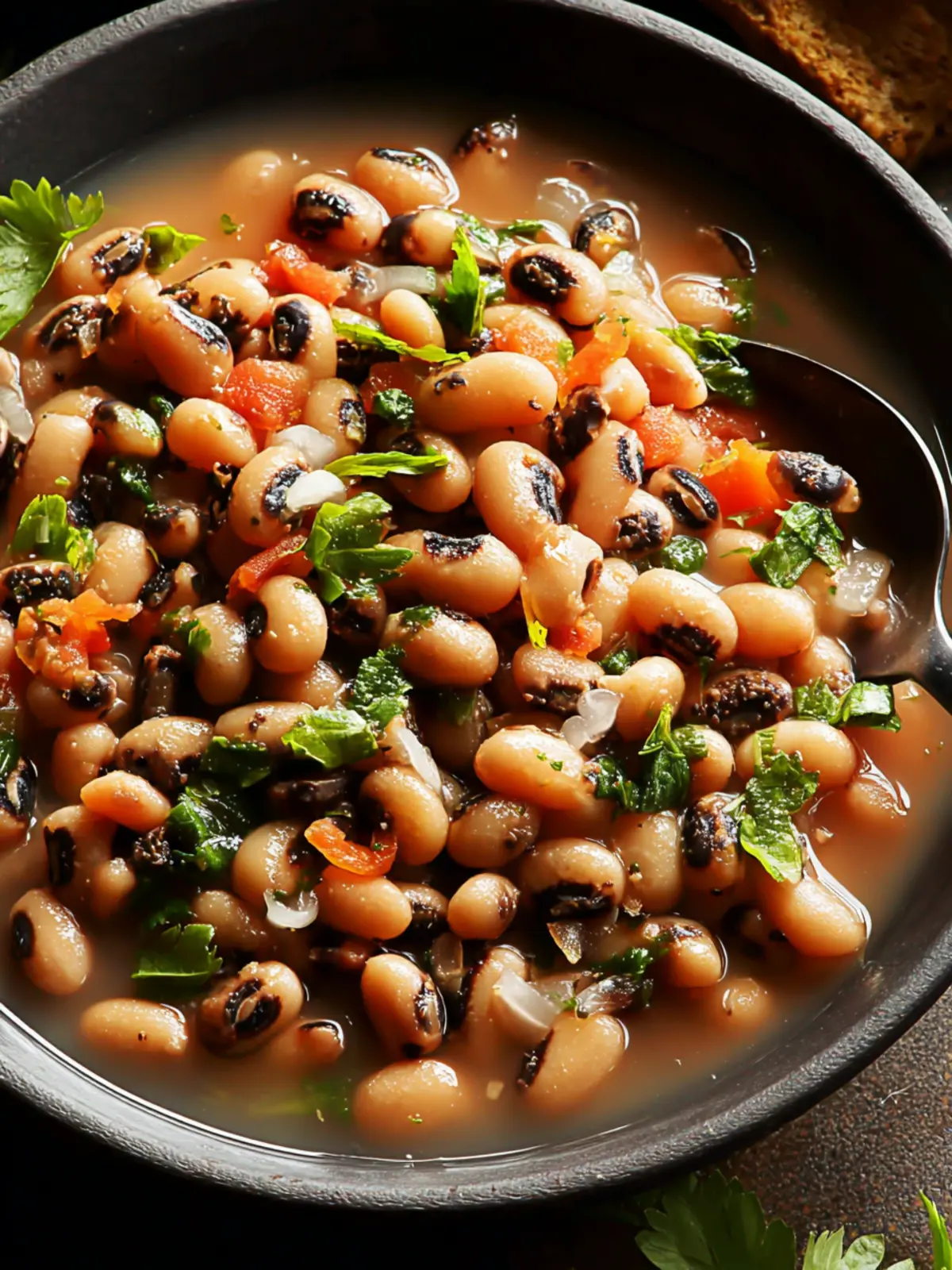 Magical Classic New Year Black Eyed Peas Recipe First Image