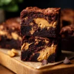 Peanut Butter Brownies First Image