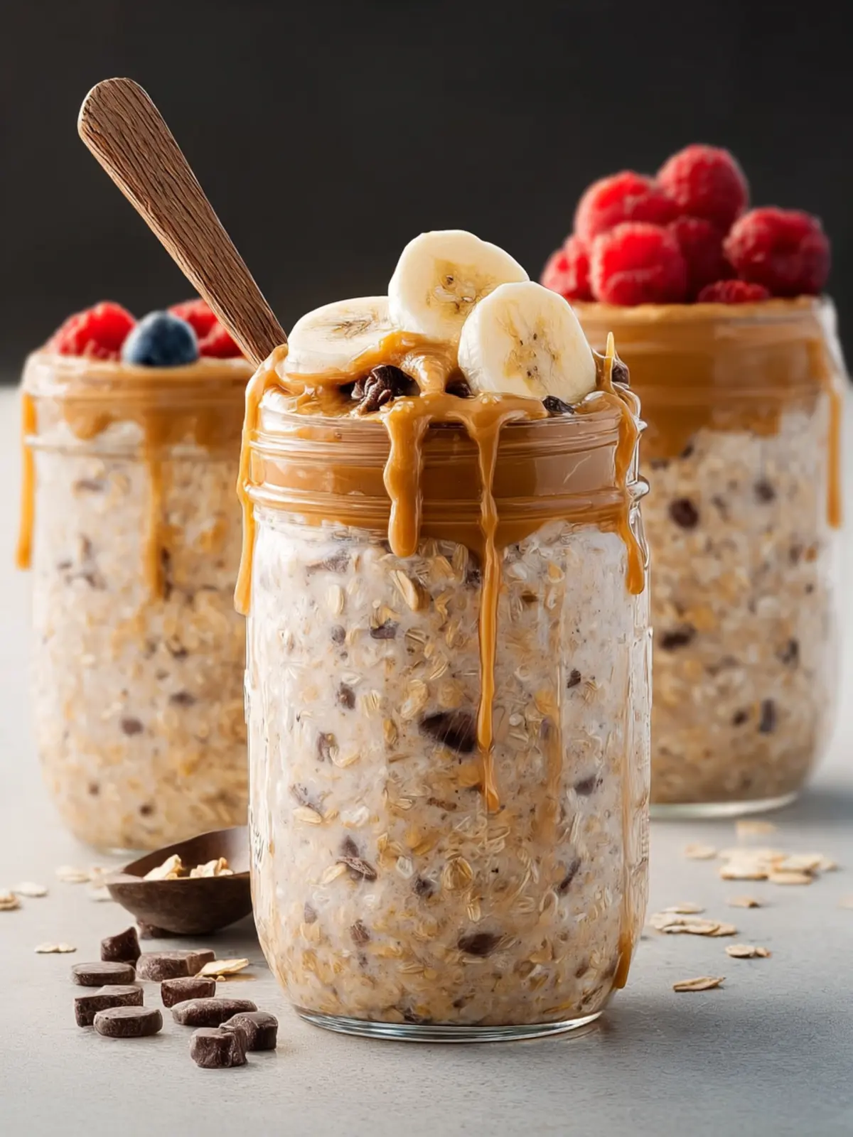 Peanut Butter Overnight Oats First Image