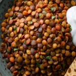 Seasoned Brown Lentils First Image