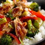 Slow Cooker Teriyaki Chicken and Stir Fry Veggies Recipe First Image
