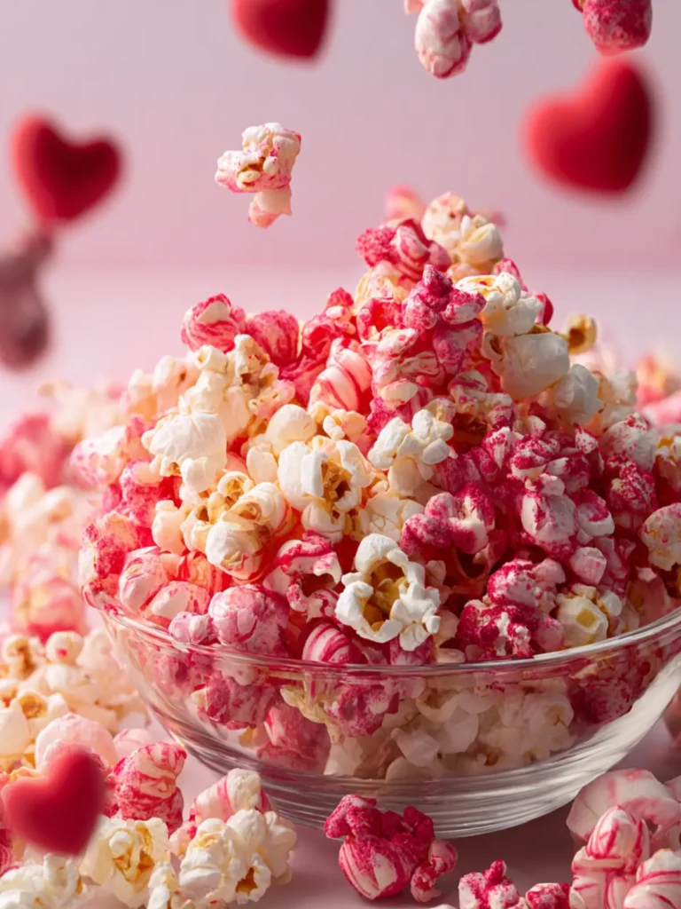 Valentine’s Day Popcorn Recipe First Image
