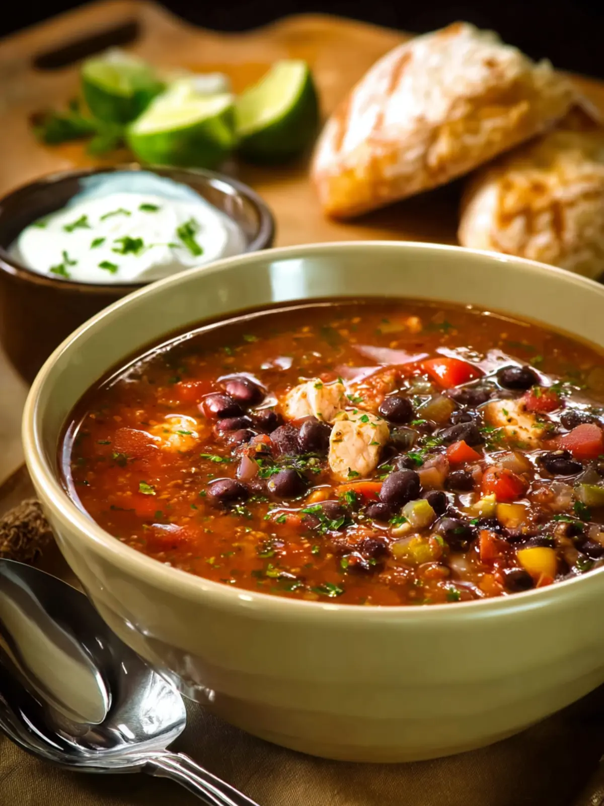 Chicken Black Bean Soup: A Cozy, Flavor-Packed Delight