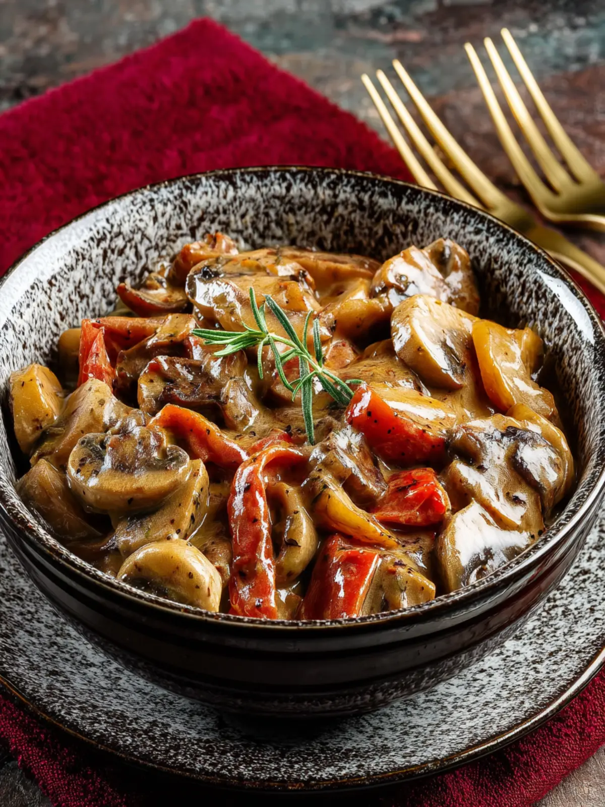 Vegetarian Mushroom Stew First Image