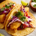 Beer Battered Fish Tacos First Image