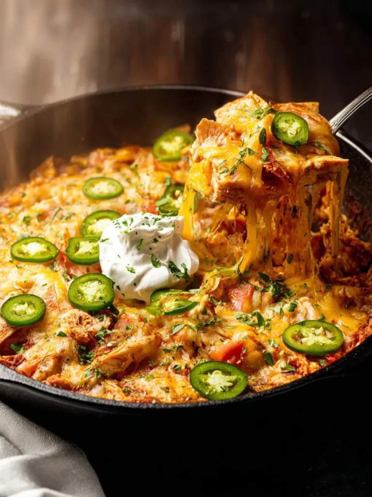 Chicken Enchilada Skillet First Image