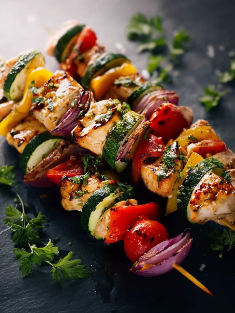 Chicken Kabobs Recipe First Image