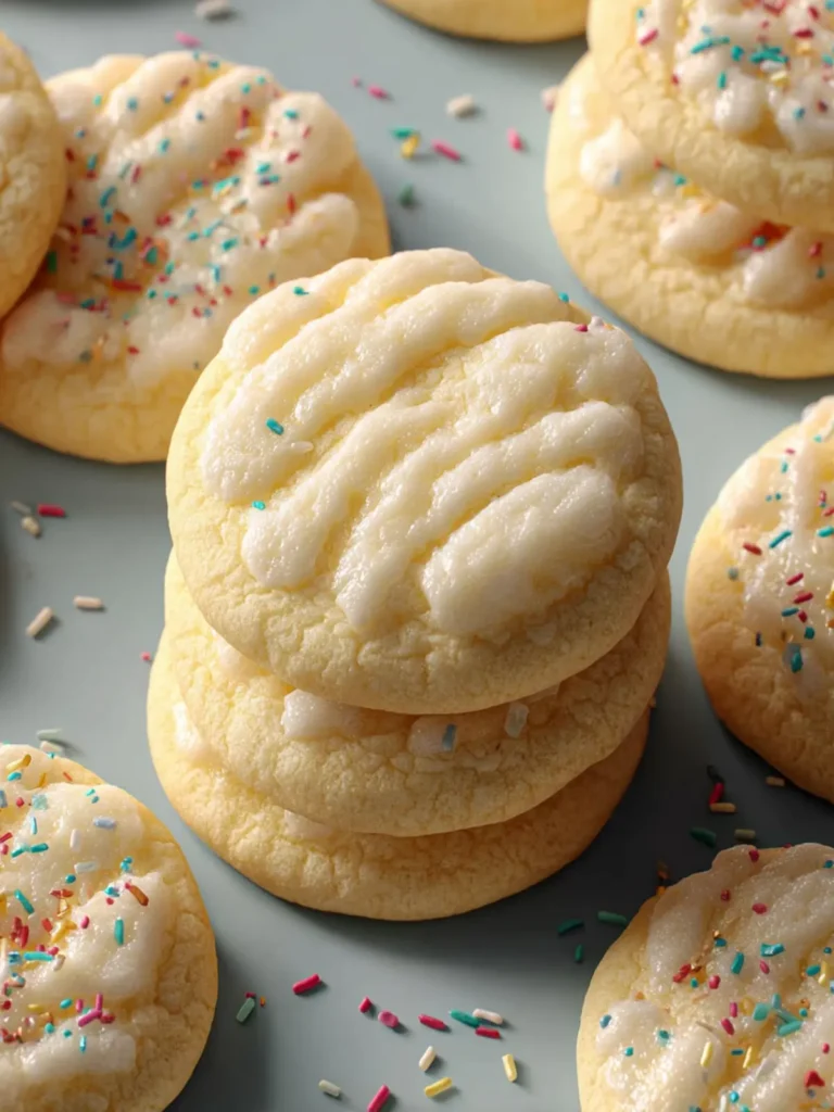 Cream Cheese Sugar Cookies First Image