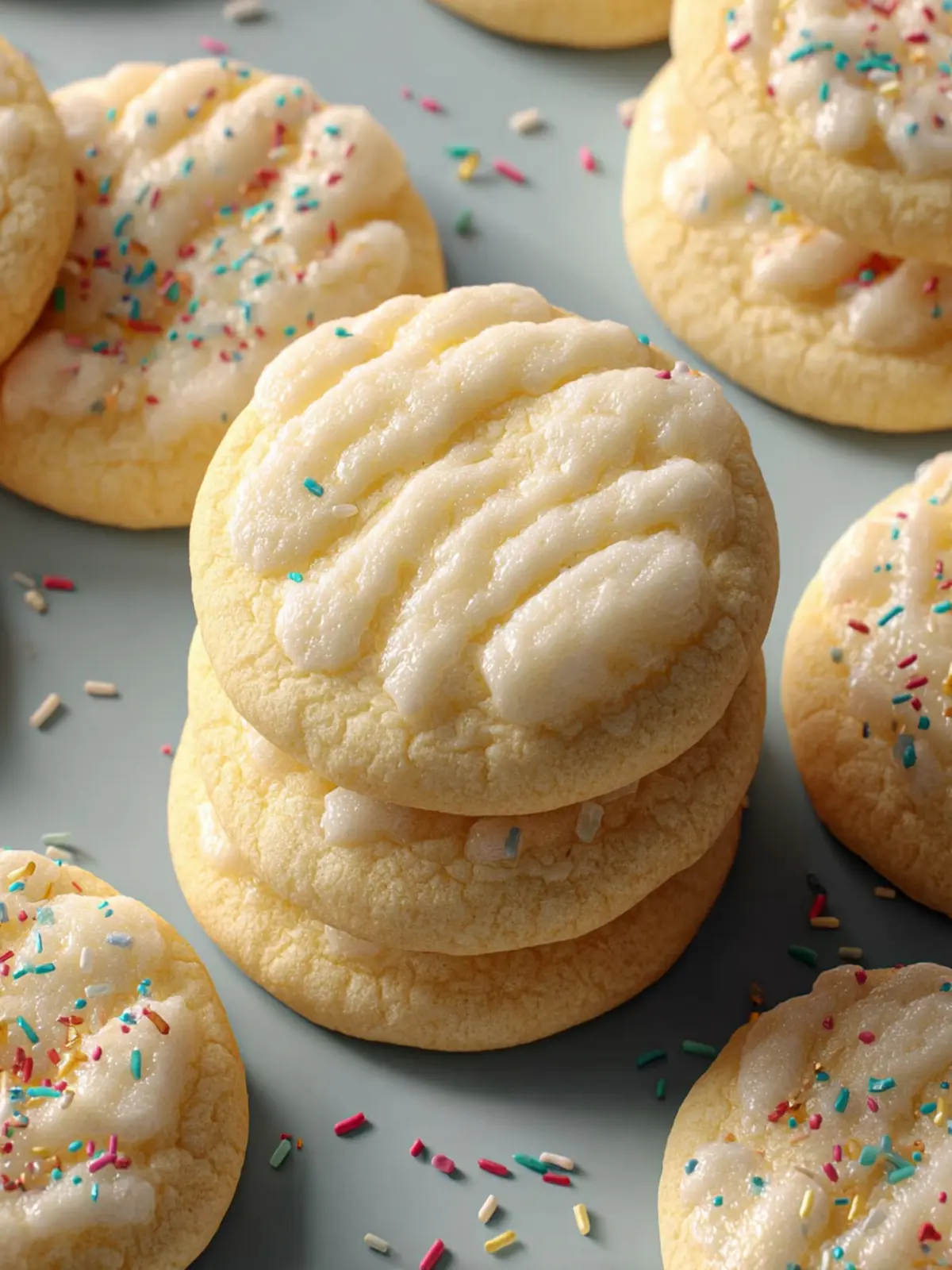 Cream Cheese Sugar Cookies First Image