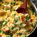 Creamy Chicken And Rice Skillet Recipe First Image