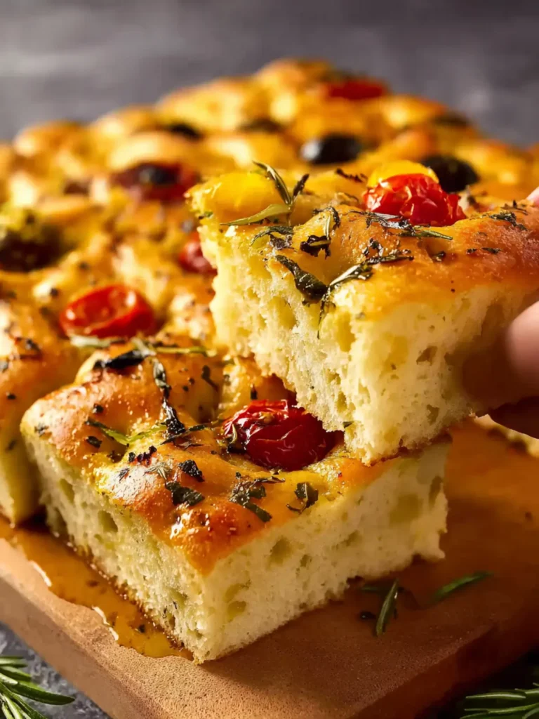 Easy Focaccia Bread First Image