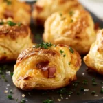 Ham and Cheese Party Puffs First Image