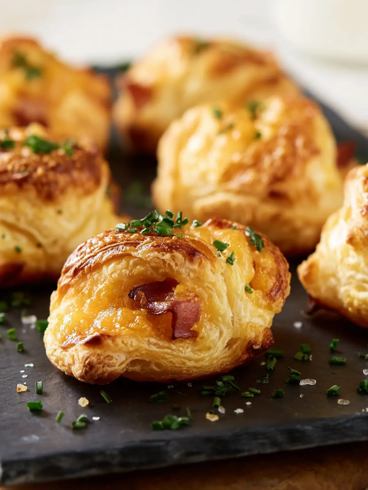 Ham and Cheese Party Puffs First Image