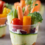 Mini Veggie Cups First Image