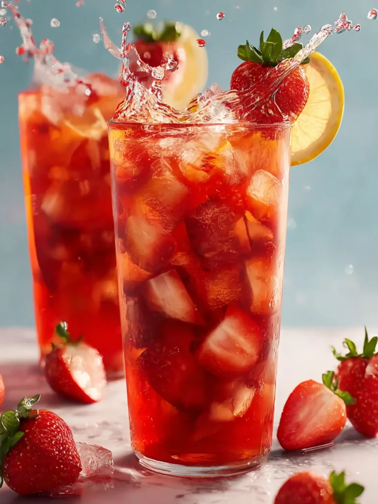 Strawberry Sweet Tea: Refreshingly Sweet Delight First Image