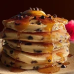 Vegan Chocolate Chip Pancakes First Image
