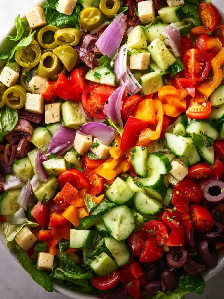 10-Minute Italian Chopped Salad – Easy and Healthy First Image