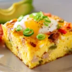 Easy Baked Denver Omelet Breakfast Casserole First Image